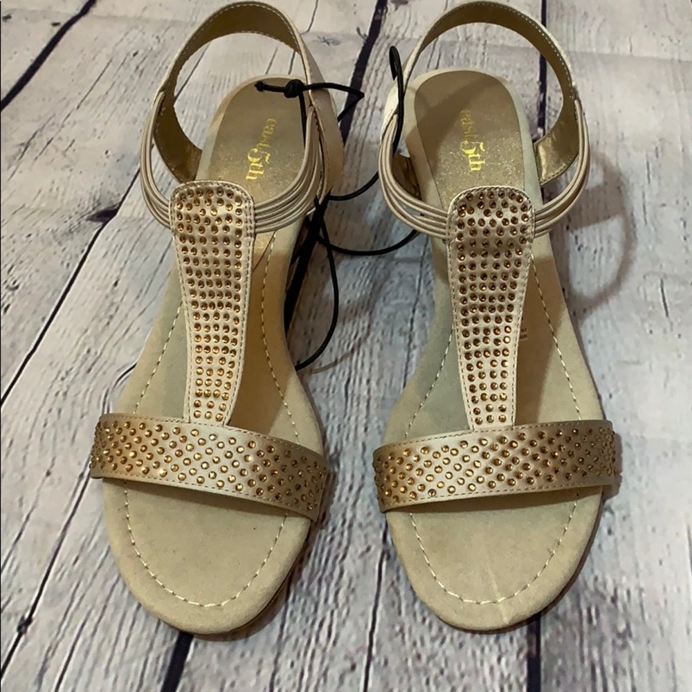 East 5th | Wedge Studded Sandal